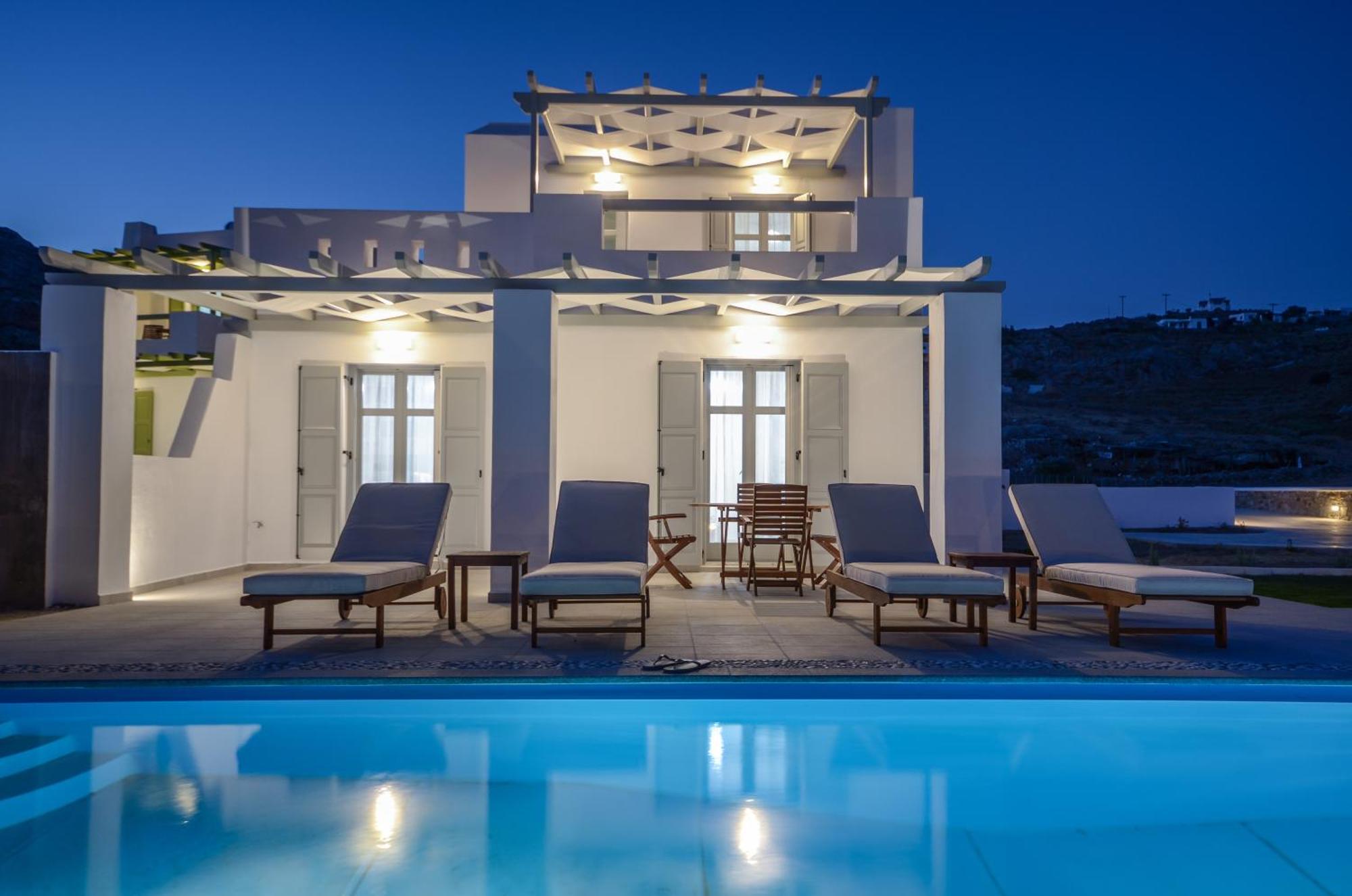 Natura Villas In Naxos มีกรีวิกลา ภายนอก รูปภาพ
