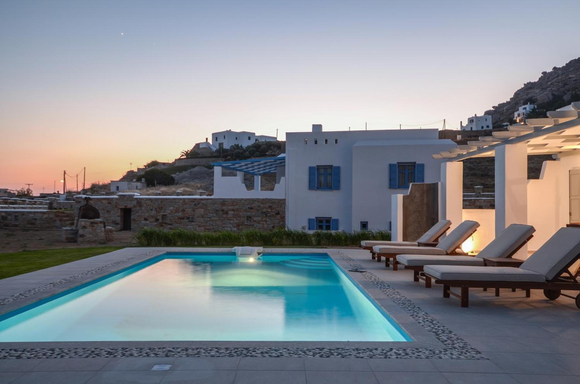 Natura Villas In Naxos มีกรีวิกลา ภายนอก รูปภาพ