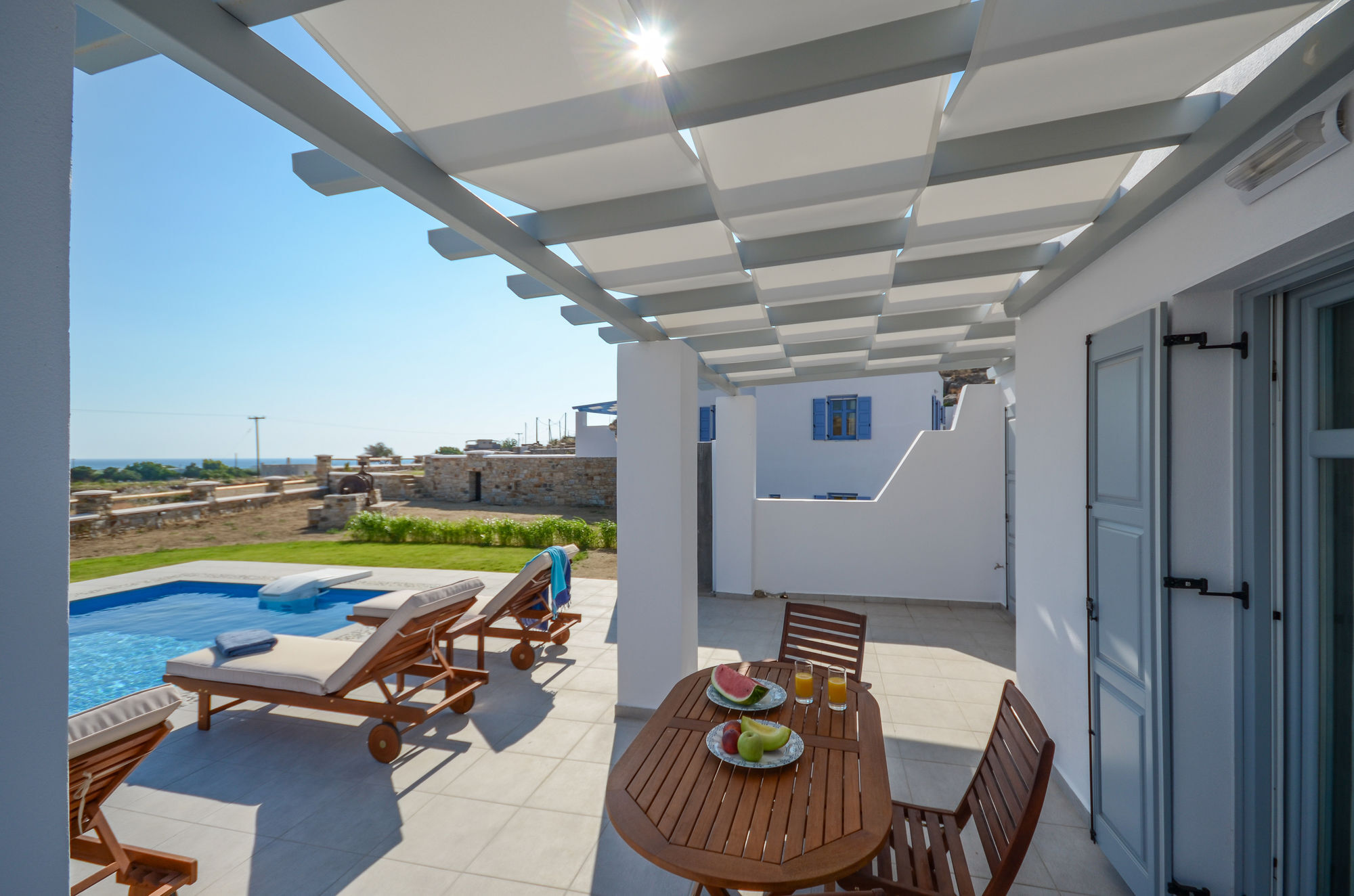 Natura Villas In Naxos มีกรีวิกลา ภายนอก รูปภาพ